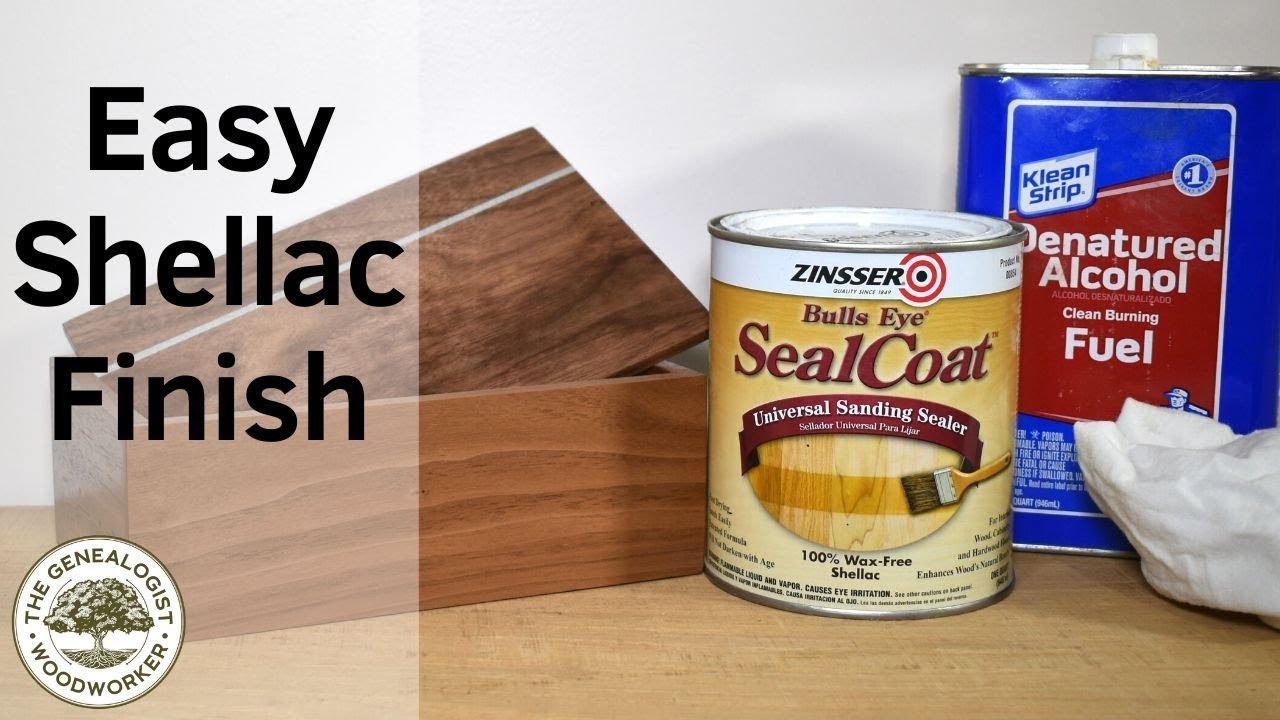 Learn How to Get a Beautiful Shellac Finish 