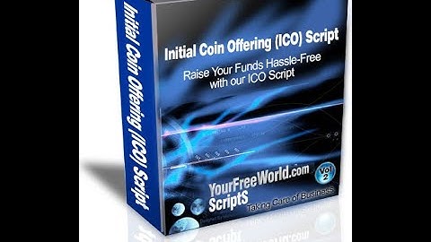 Initial Coin Offering ( ICO ) Script Admin area - How to Use