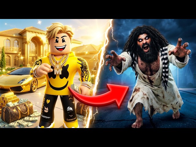 فيلم روبلوكس : قصة مجنون الحارة..! ميجو ناين💔