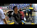 【4K Hong Kong Walk Tour】Raining day @ Wanchai & Causeway Bay