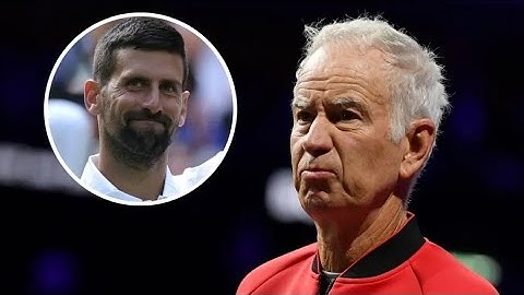 John McEnroe shares worrying take on Novak Djokovic’s retirement speculation