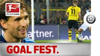 8-Goal Thriller Between Borussia Dortmund And Hamburger Sv