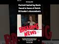 Portrait looted by Nazis found in home of Dutch SS leader's descendants #news #shortvideo #trading