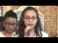 كورال ينبوع معلم الاجيال شابات وشباب كنيسة عذراء الزيتون بفيينا بالنمسا 21 05 2017