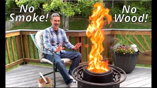 Pellet Fire Pit for Home and Camping