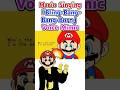 Mario Singing Bling-Bang-Bang-Born #Shorts #mimic