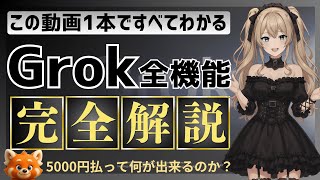 xAIのAIチャット「Grok」の全機能徹底解説！ ～Grok 4、コンパニオン機能(Ani)、DeepSearch、音声会話機能など～