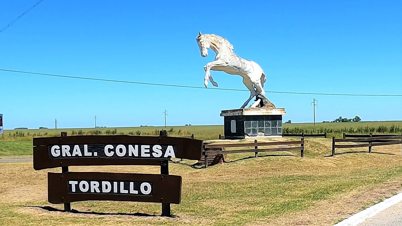 【4K】Camino a la costa sobre la Ruta 11 con un CORCEL en su acceso #DRIVING tour virtual - ARGENTINA