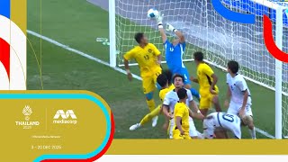 Malaysia's Haqimi Azim gifts Philippines' equaliser with own goal | Football | SEA Games 2025