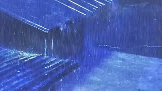 Overcome Insomnia to Sleep Instantly with Strong Rainstorm on Tin Roof • Powerfull Thunder at Night