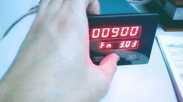 JY500A4/A6 batching scale controller batching parameter setting