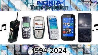 Nokia Tune Evolution 1994-2024 #nokia #nokia_fp_always #nokiaevolution #nokiaphones