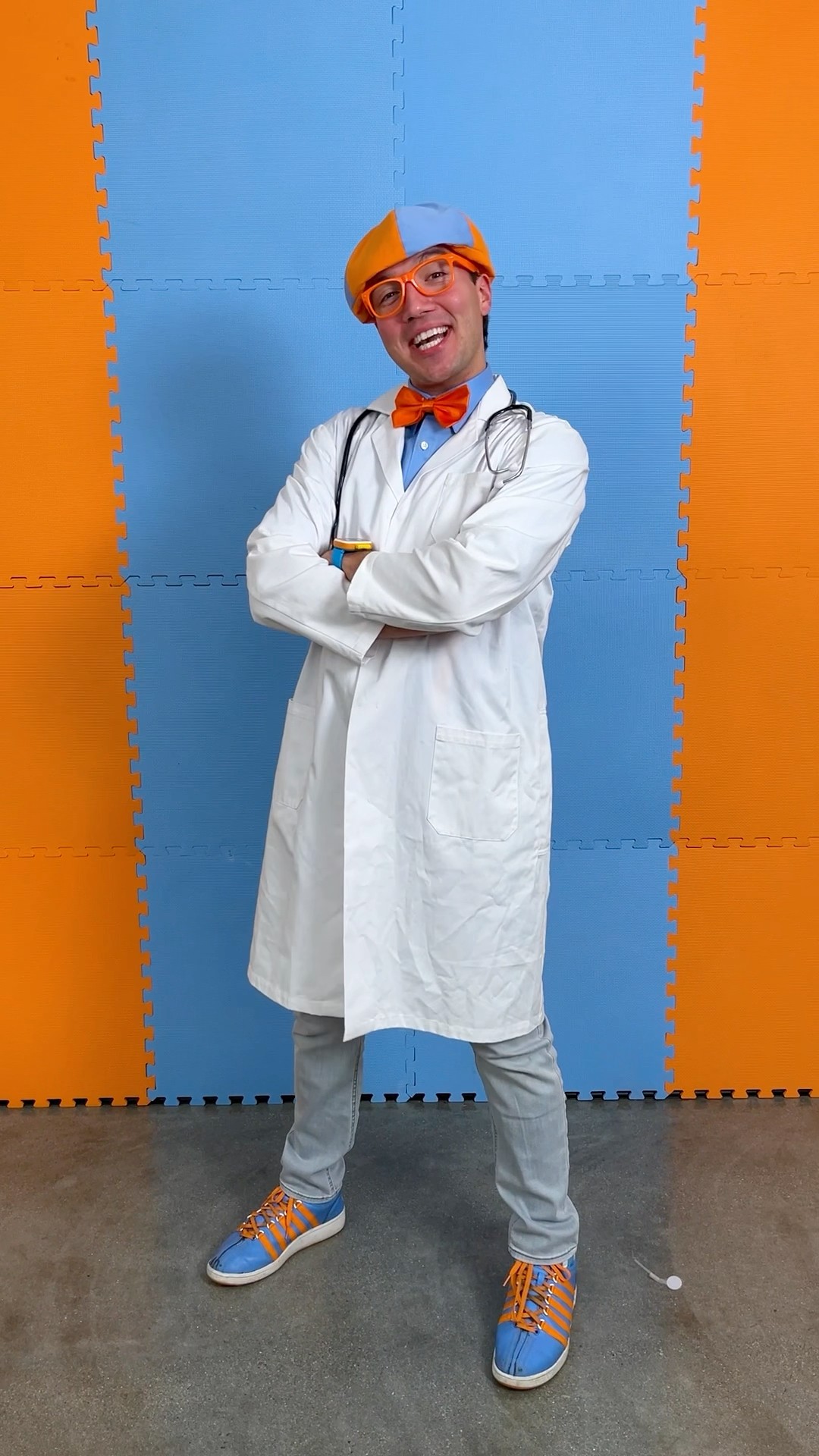 Doctor Blippi is ready for HALLOWEEN! Which Costume is the Best?! #blippi #halloween #shorts