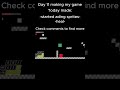 Day 11 making my indie game
