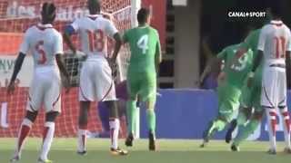 Raïs Mbolhi Amazing Penalty Save Aristide Bancé Burkina Faso Vs Algeria 12102013