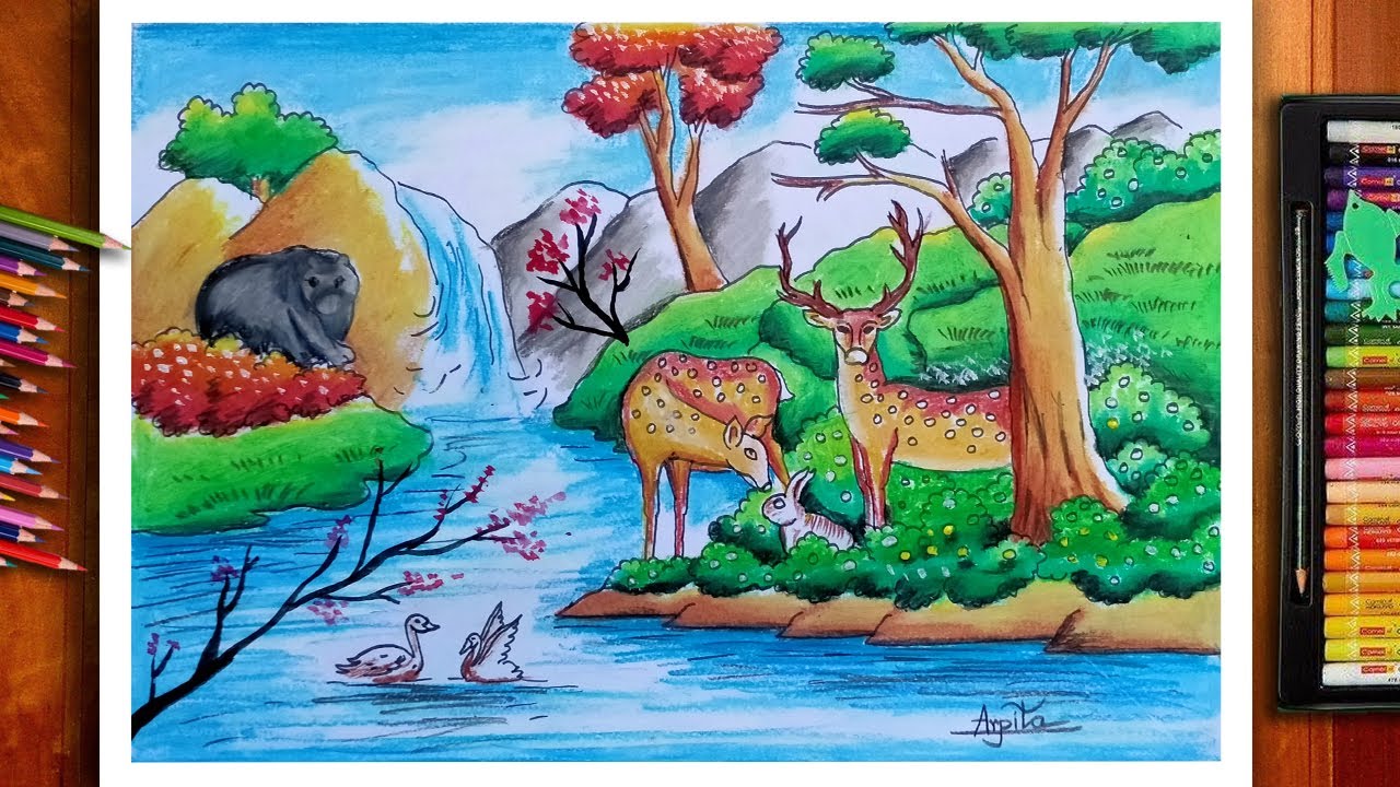 Enchanted Forest Drawing Wallpaper - Wallpaper - Image Chest - Free Image  Hosting And Sharing Made Easy