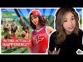 Pokimane joins FaZe Clan?! Fortnite Squads ft. FaZe Jarvis & FaZe Kay!