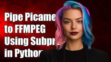 How to Pipe Picamera Video to FFMPEG Using Subprocess in Python