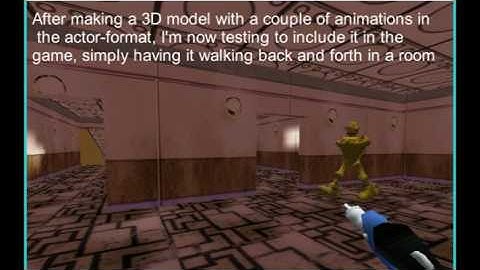 RealityFactory - adding an actor model in the game