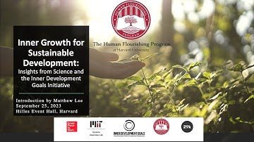 The Harvard Human Flourishing Program hosts Inner Development Goals