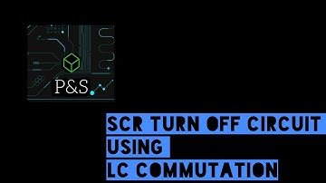 SCR Turn off using LC Commutation