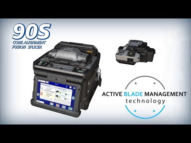 Fujikura 90S Core Alignment Fusion Splicer w/ Active Blade