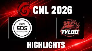 [HIGHLIGHTS] EDG vs TyLoo | CN League 2026: Kickoff