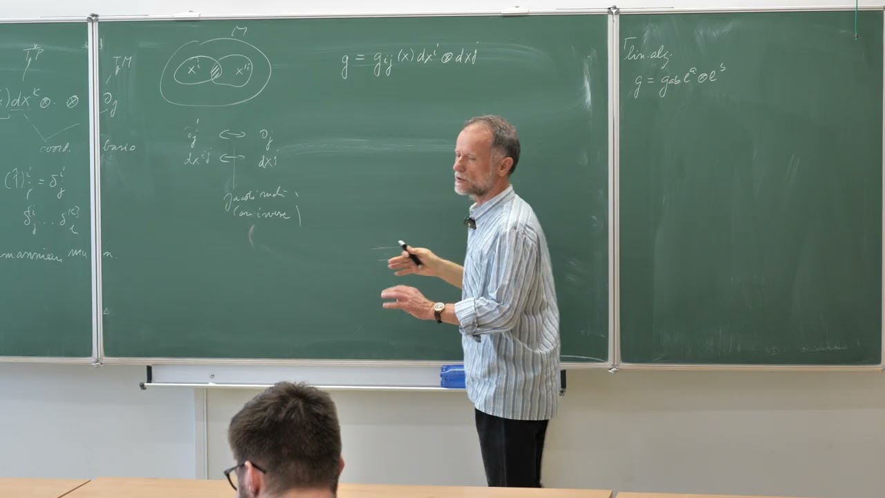 14 | Metric tensor, length of a curve, orthonormal (co)frame