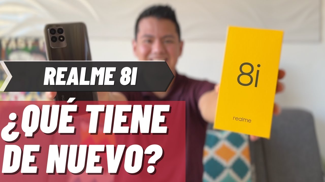 unocero - Llega a México el realme 8i, estás son sus