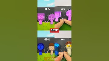 Sprunki Draw Perfect Circle Challenge Collection 2 #sprunki    #shorts    #animation