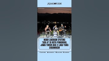 NOAH DAN TIM ROMBONGAN SYUTING KLIP SIDE-B DI PONOROGO....