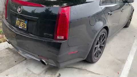 CTS-V at idle with GP Tuning 2.5 cam
