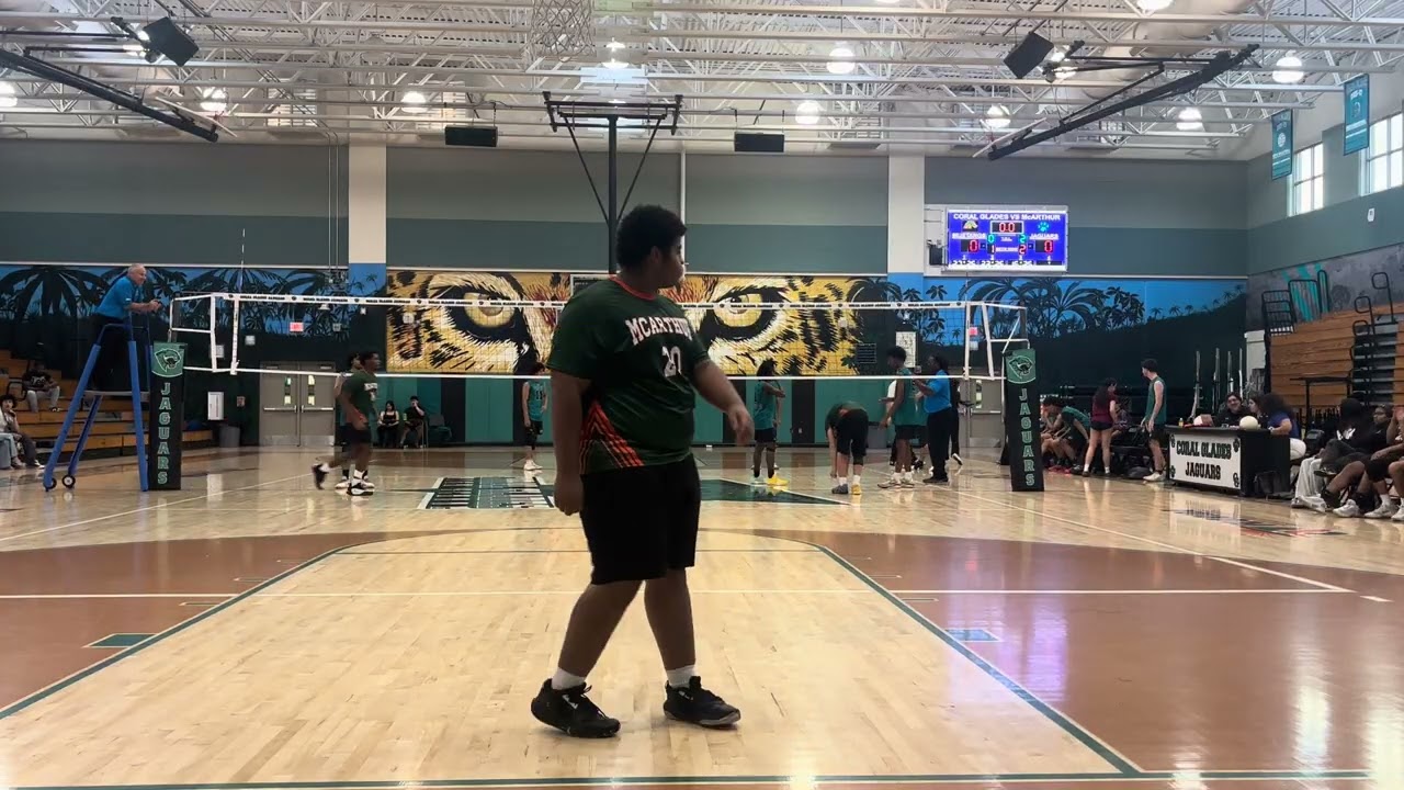McArthur vs Coral Glades Continuation of Set 3 (22–15) + Full Set 4