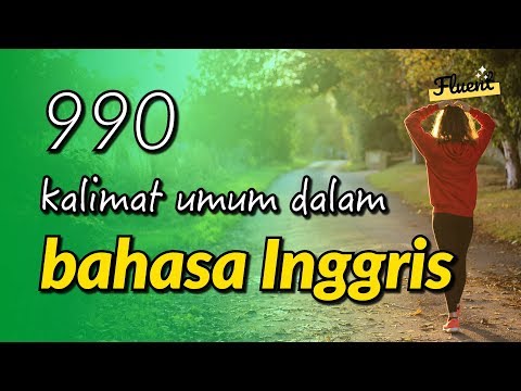 990 kalimat umum dalam bahasa Inggris