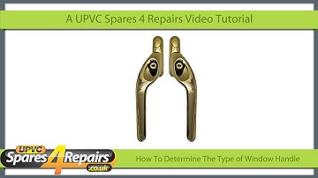 Determine The Type of Upvc Window Handle To Replace