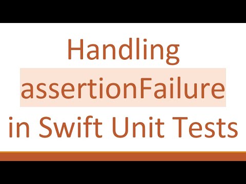 Handling assertionFailure in Swift Unit Tests