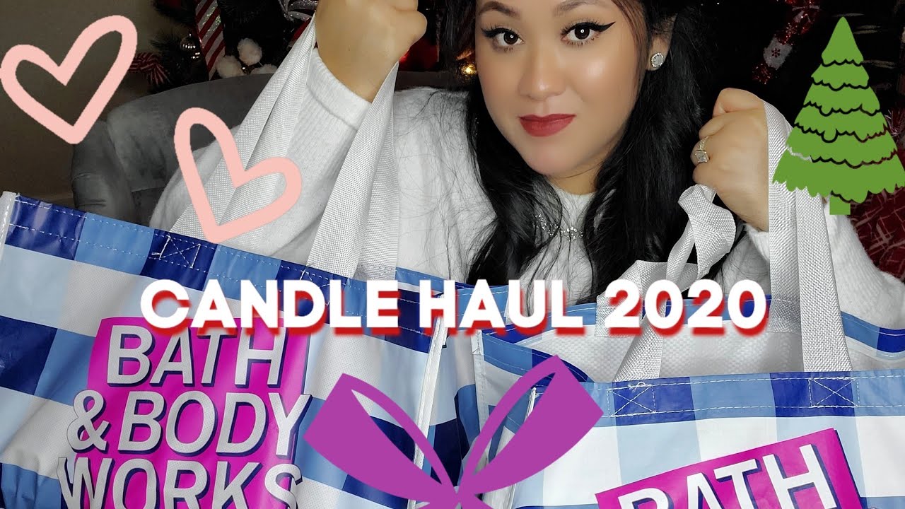 BATH AND BODY WORKS CANDLE DAY HAUL 2020