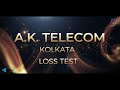 LOSS TEST FROM OLT USING 9dbm PON MODULE