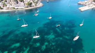 Stunning 4K Drone Footage of Port de Sóller, Mallorca | DJI FPV | Scenic Aerial Views