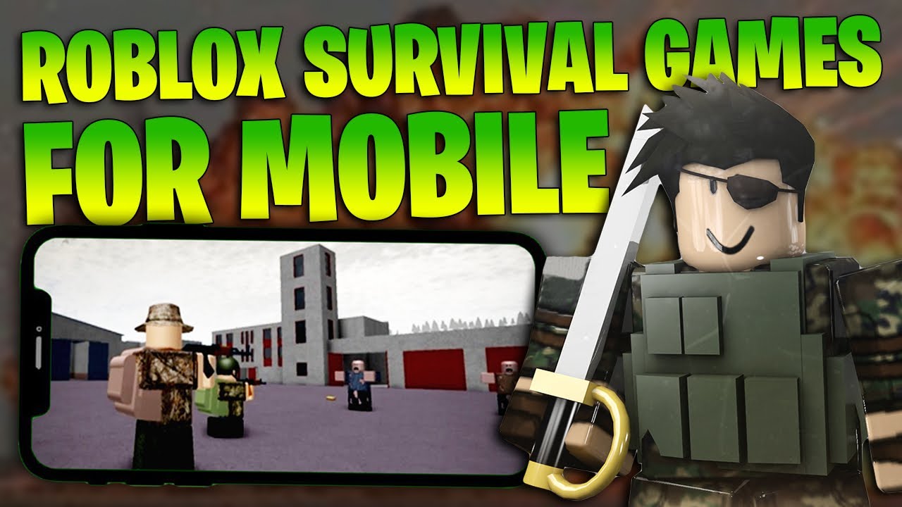 Top 10 Roblox Survival Games For Mobile Youtube - new survival game roblox