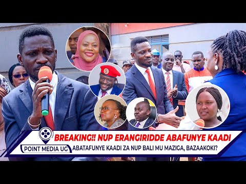 BREAKING ABAFUNYE KAADI YA NUP BAZUUSE ABATAFUNYE BALAJANA BAALI MU MAZIGA 29th 09 25 