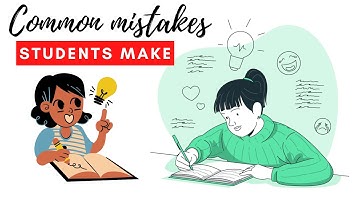 Most Common Mistakes Students Make While Studying I Avoid These Common Exam Mistakes