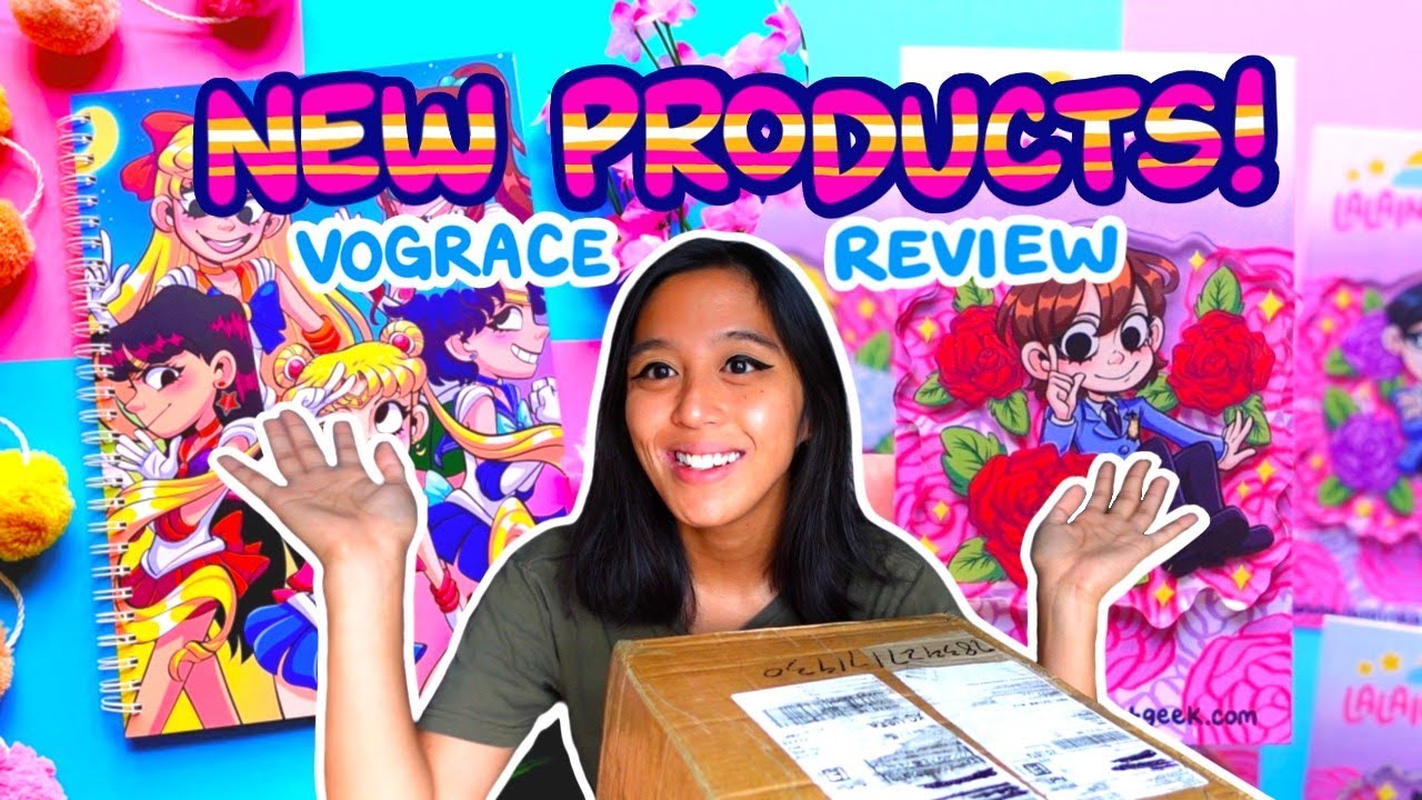 Unboxing new products for my small business! ♡ Vograce review