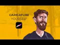 The Quickest way to Caricature yourself using Procreate (Must Watch)