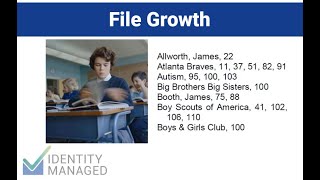 File Growth -- 4/8 Care and Feeding Databases for MIM and AADConnect