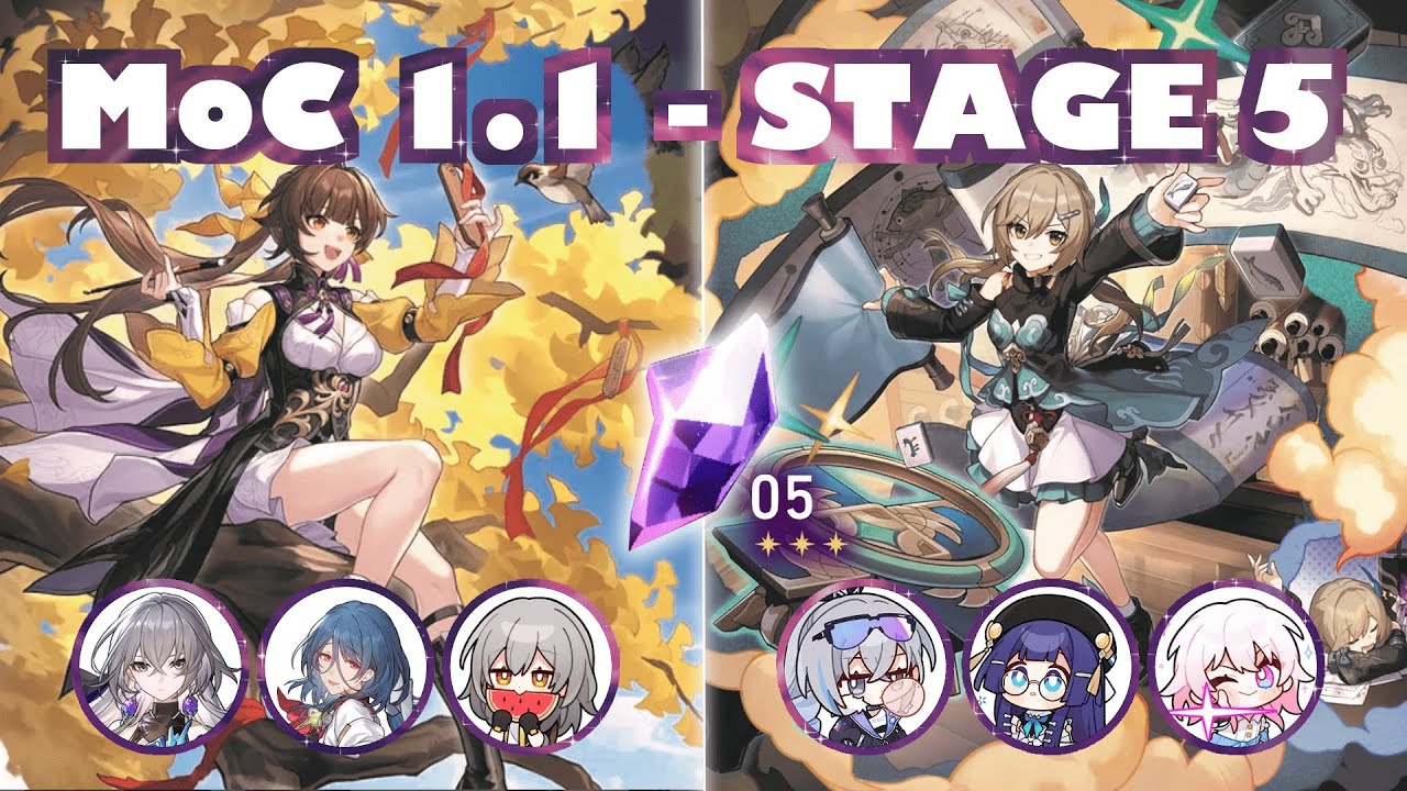 Sushang E2 & Qingque E2 MoC5 TL60 | Honkai Star Rail 1.1