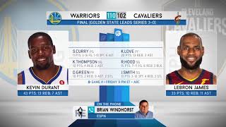 ESPN's Brian Windhorst: Durant Has Outmanuevered LeBron | The Rich Eisen Show | 6/7/18