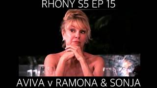 Real Housewives of New York Aviva v Ramona & Sonja - TAKE A XANAAX
