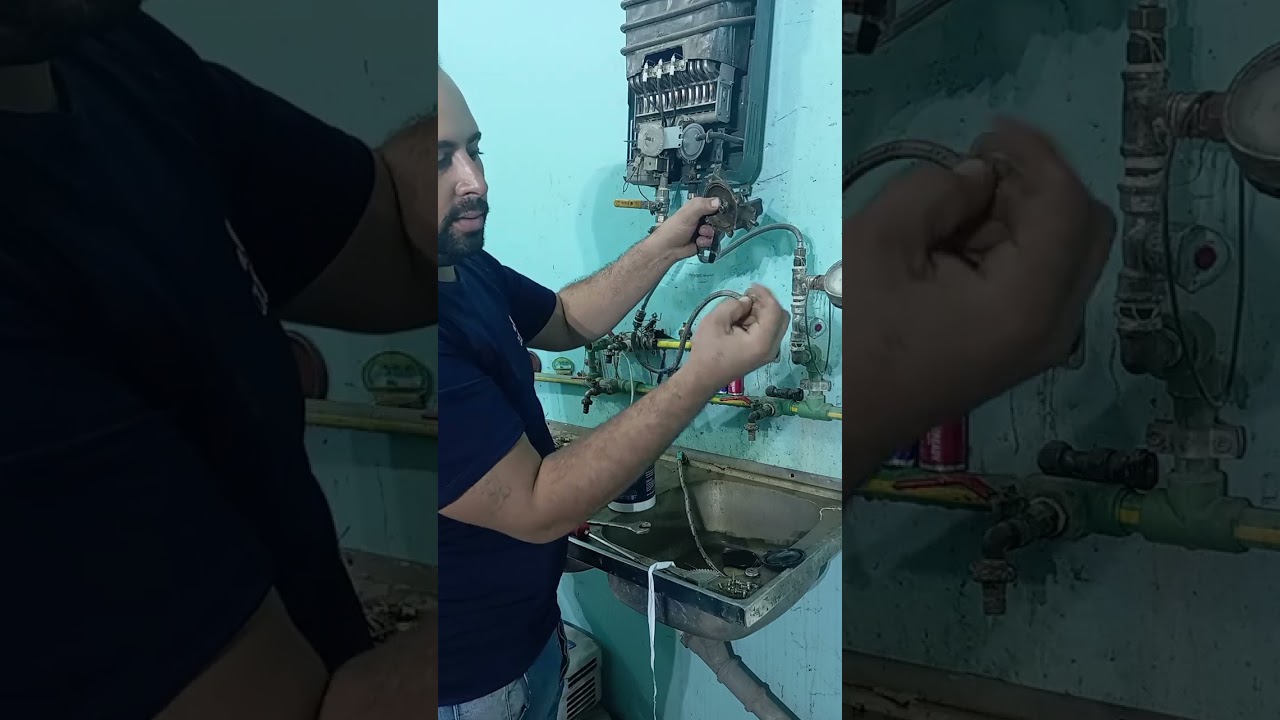 اصلاح سخان المياه الغاز وصيانه قطع غيار بدون تغيرها