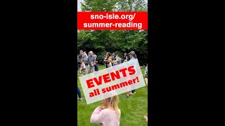 Join us for Summer Reading events!